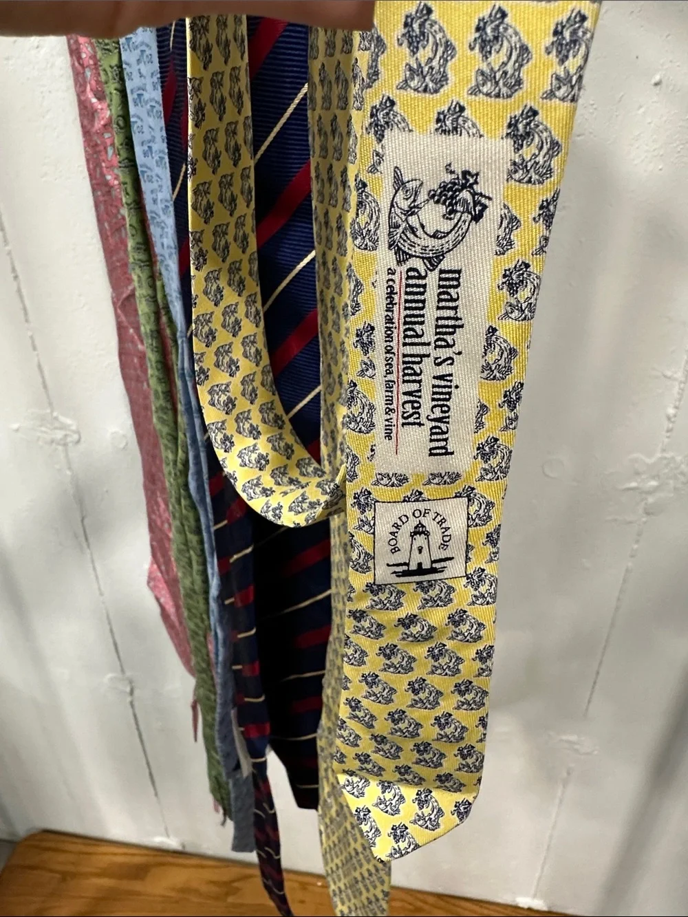 Men's Burberry and vineyard vines Tie - and silk scarf Vineyard cup 2006